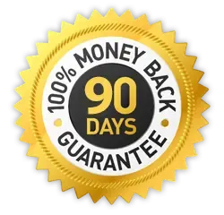 Pulmo Balance 90 day money back guarantee badge